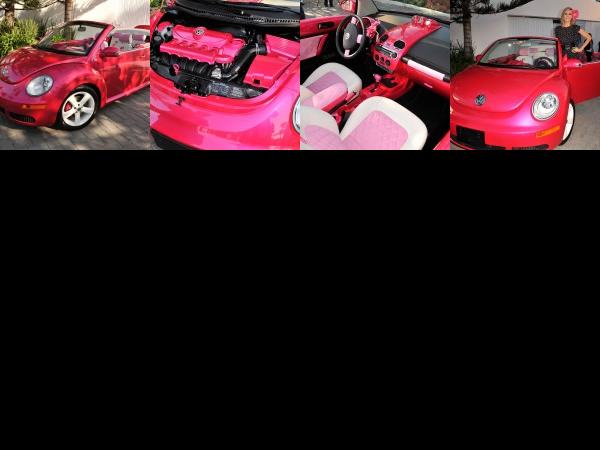 Volkswagen VW Beetle Convertible Barbie Edition (2010) - picture 1 of 4