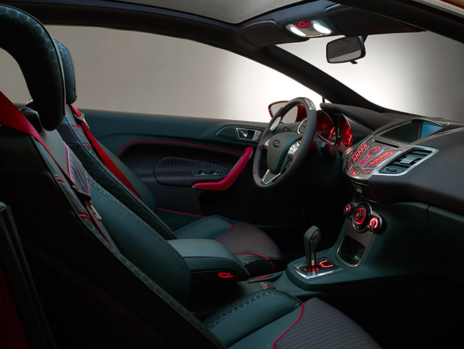 2007 Ford Verve Concept interior 2007 Ford Verve Concept interior