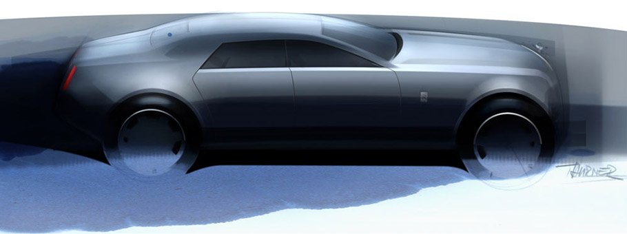 Rolls-Royce sketche of RR4