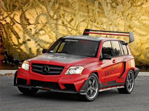 mercedes-benz tuner challenge at sema 2008: the glk in las vegas