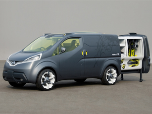 nissan nv200 concept brings "human touch" and personalization to the small commercial van segment