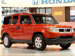 dog-friendly honda element concept transforms suv into pet-hauling champ