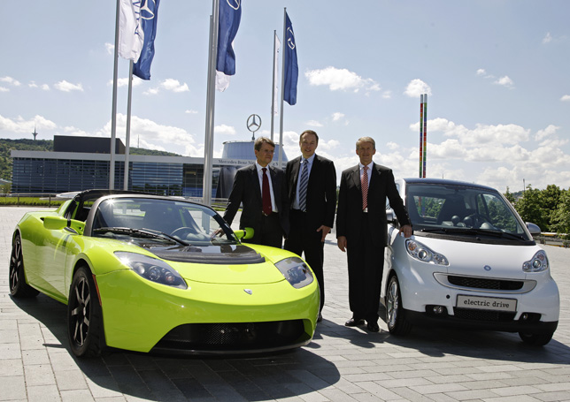 Daimler acquires stake in Tesla Daimler acquires stake in Tesla