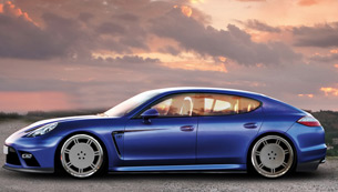 9ff panamera turbo - the new porsche limosine in turbo mode