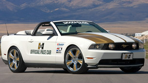 2010 hurst mustang pace car