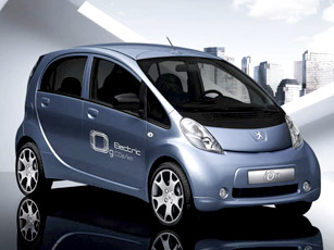 peugeot ion "zero emissions" concept