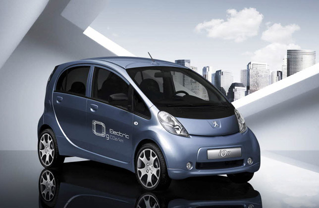Peugeot Ion All-Electric concept car Peugeot Ion All-Electric concept car