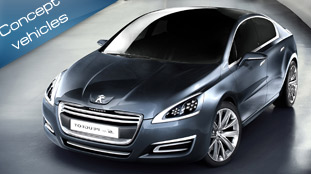 5 by peugeot - the luxurious future saloon