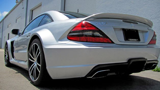 renntech mercedes-benz sl65 v12 bi-turbo black series