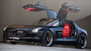 kicherer unveils a ultra-powerful sls supersport black edition