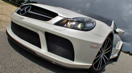 renntech sl65 amg black series has enough torque to stop the earth
