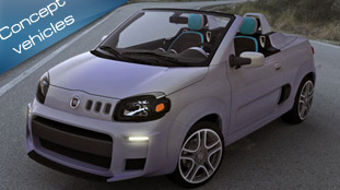 fiat uno cabrio concept