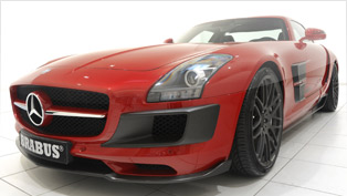 brabus to premiere sls widestar at essen 2010