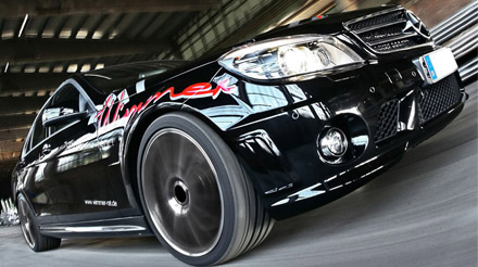 wimmer mercedes c63 amg - just brutal!