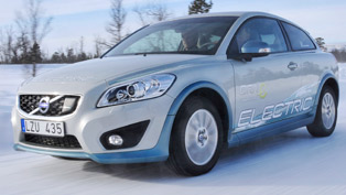 volvo c30 electric tested in brutal winter conditions