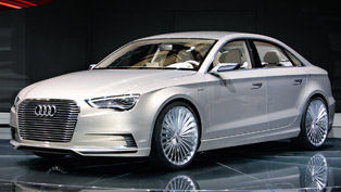 audi a3 e-tron at the auto shanghai 2011