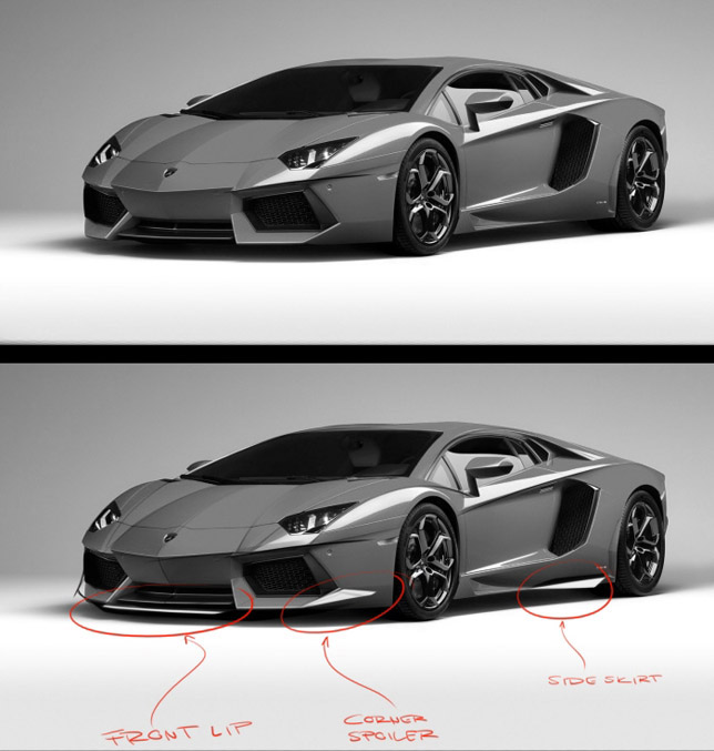 DMC Lamborghini Aventador LP700-4 DMC Lamborghini Aventador LP700-4 - Front Angle