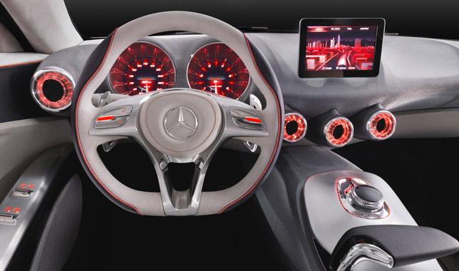Mercedes Concept A-Class interior