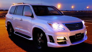 wald lexus lx570 sports line black bison edition