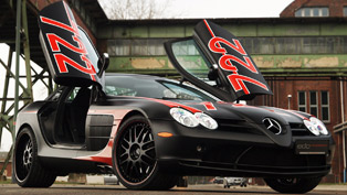 mercedes slr black arrow by edo competition
