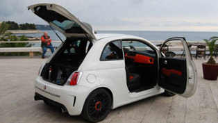 aznom abarth 500 - drifting and burnout