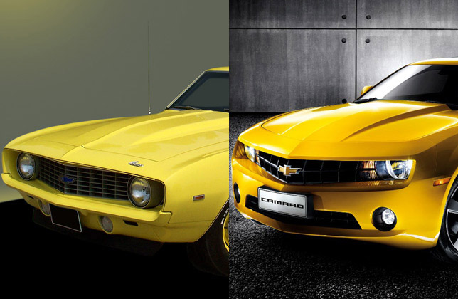 1969 zl1 Camaro and 2011 Camaro SS (front) 1969 zl1 Camaro and 2011 Camaro SS (front)