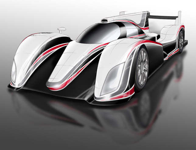 Toyota LMP1 Hybrid Sports Car Toyota LMP1 Hybrid Sports Car