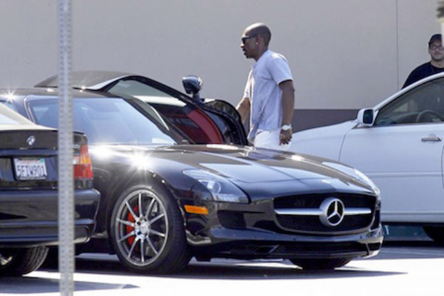 Eddie Murphy Mercedes SLS AMG Eddie Murphy Mercedes SLS AMG