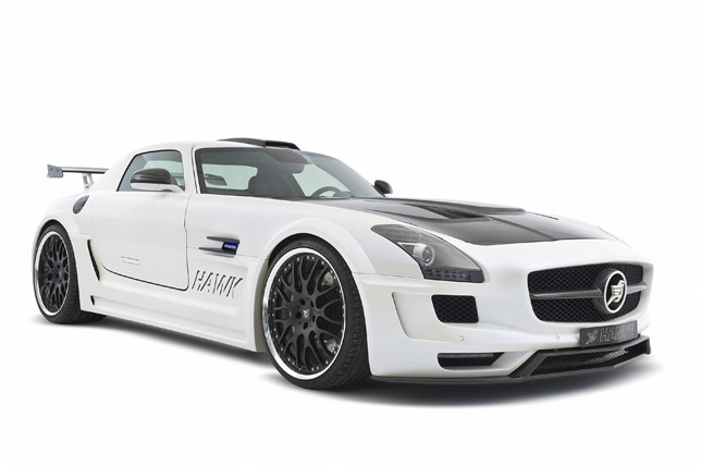Hamann Hawk Mercedes SLS AMG White Hamann Hawk Mercedes SLS AMG White