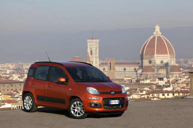 2012 Fiat Panda 2012 Fiat Panda - Side Angle
