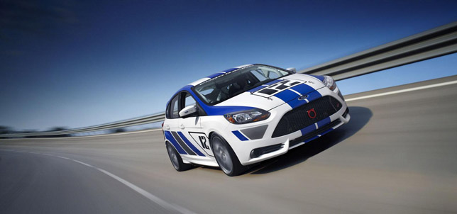 2012 Ford Focus ST-R Race Car 2012 Ford Focus ST-R Race Car - Front Angle