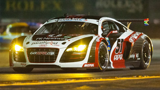 audi r8 grand-am debut at daytona 24h