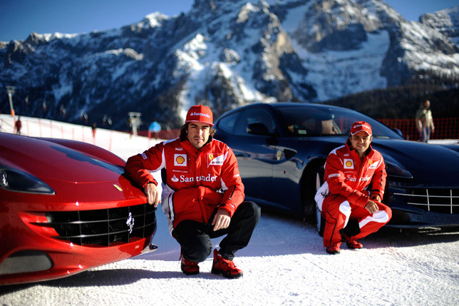 Fernando Alonso and Felipe Massa Fernando Alonso and Felipe Massa