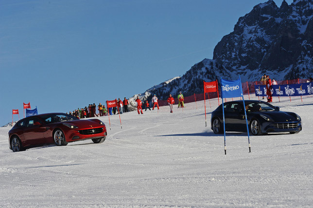 Alonso and Massa's Ferrari Way of Skiing Alonso and Massa's Ferrari Way of Skiing