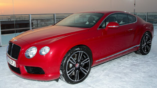 bentley continental gt v8 in munich [video]