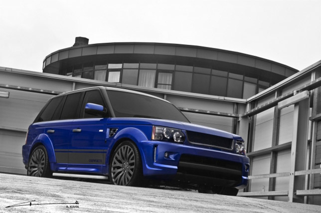 Kahn Imperial Blue Cosworth Range Rover Kahn Imperial Blue Cosworth Range Rover