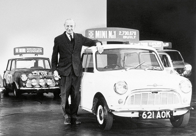 Sir Alec Issigonis and MARK I MINI (1959) Sir Alec Issigonis and MARK I MINI (1959)