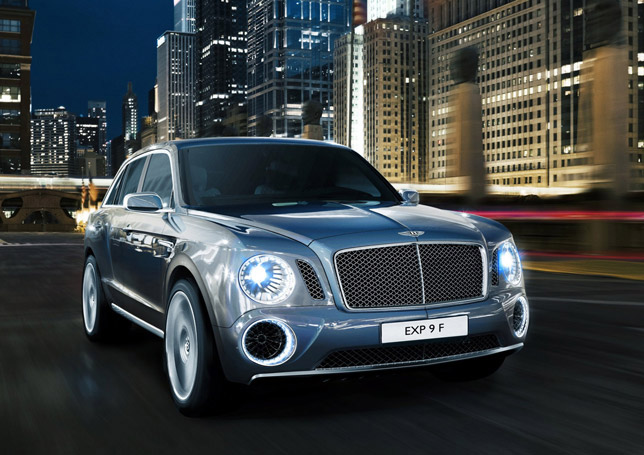 2012 Bentley EXP 9 F SUV Concept
