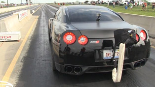 ams nissan gt-r - wolrd record - 1/4 mile in 8.63 seconds [hd video]