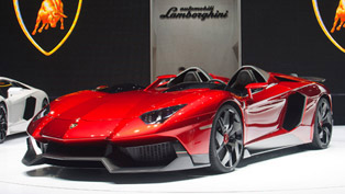 2012 geneva motor show: lamborghini aventador j