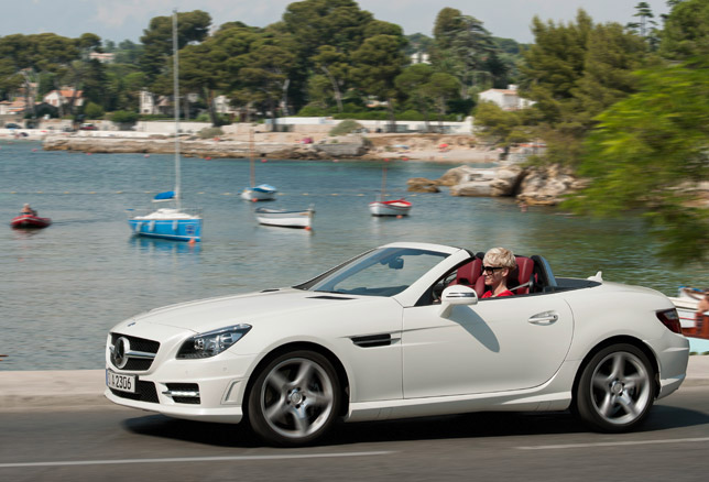 Mercedes Benz SLK 250CDI Mercedes Benz SLK 250CDI Front Angle
