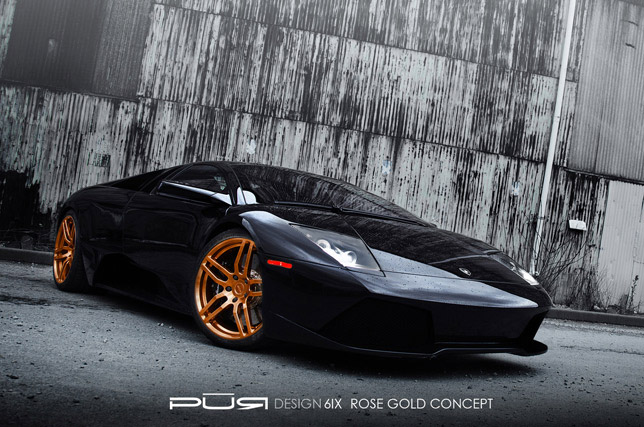Pur 6IXL wheels on a Lamborghini Murcielago LP-630 Pur 6IXL wheels on a Lamborghini Murcielago LP-630