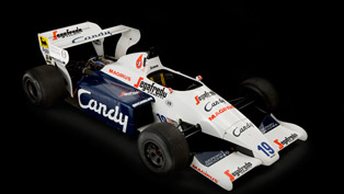 toleman tg184-2 f1 car driven by ayrton senna up for auction