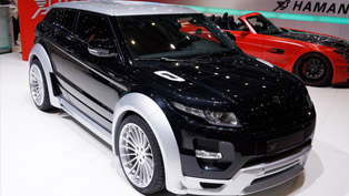 2012 geneva motor show: hamann range rover evoque