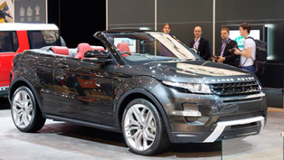 2012 geneva motor show: range rover evoque convertible
