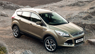 2012 ford kuga compact suv shows style in milan  