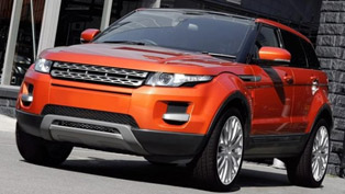 2012 kahn range rover evoque vesuvius - exceptional and "screaming" for attention