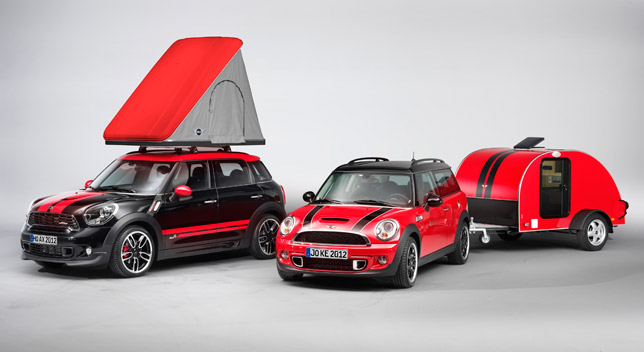 MINI Cowley Caravan and MINI Swindon Roof Top Tent MINI Cowley Caravan and MINI Swindon Roof Top Tent