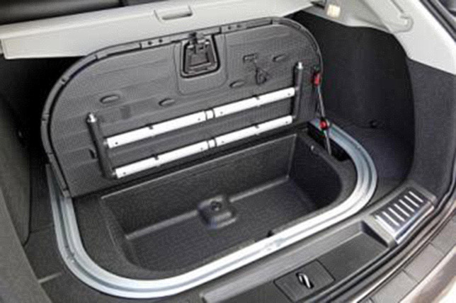 2013 Cadillac SRX's new trunk 2013 Cadillac SRX's new trunk