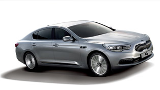 2013 kia k9 luxury saloon equipped with v6 engine